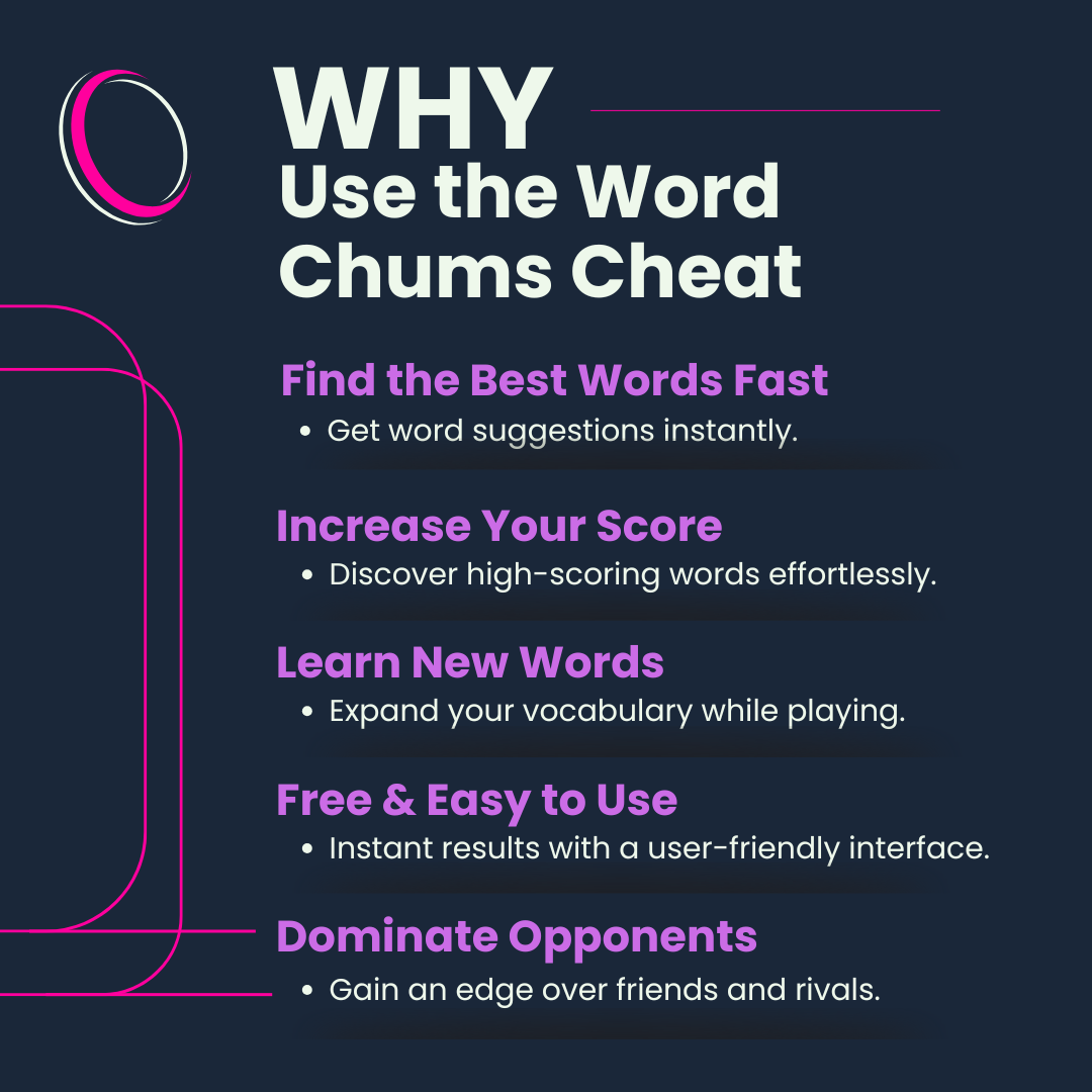 Why Use the Word Chums Cheat
