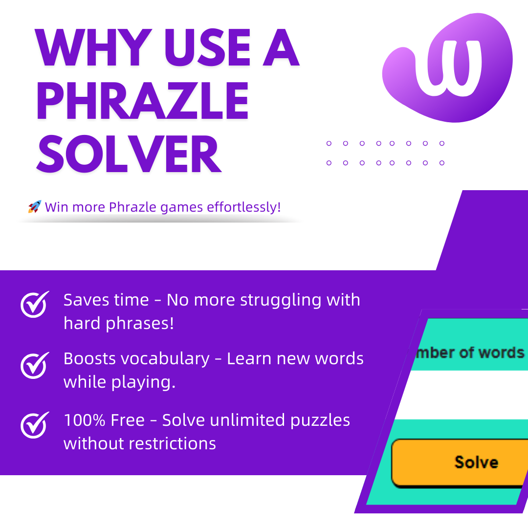Why Use a Phrazle Solver?