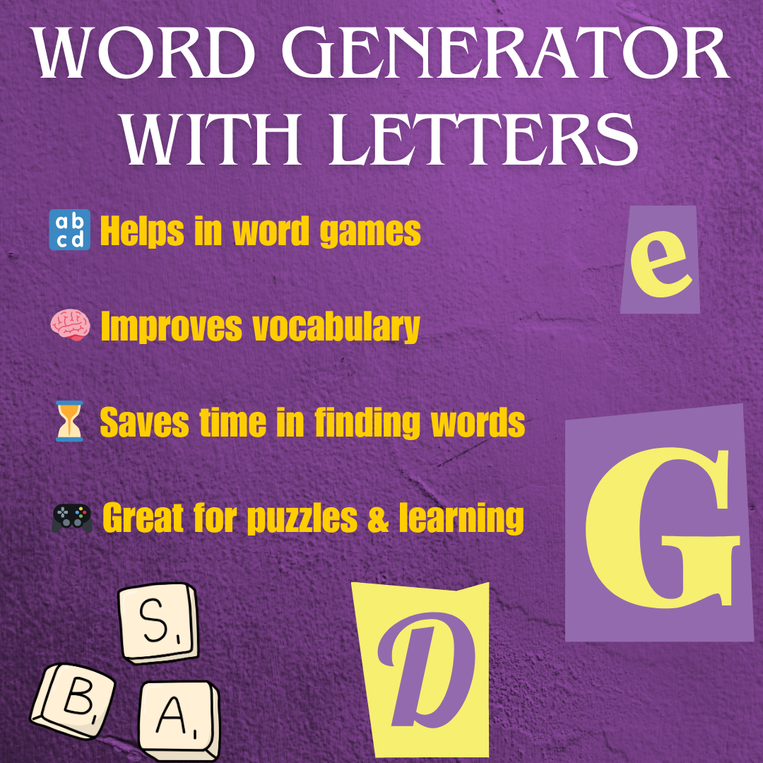 Word Generator With Letters