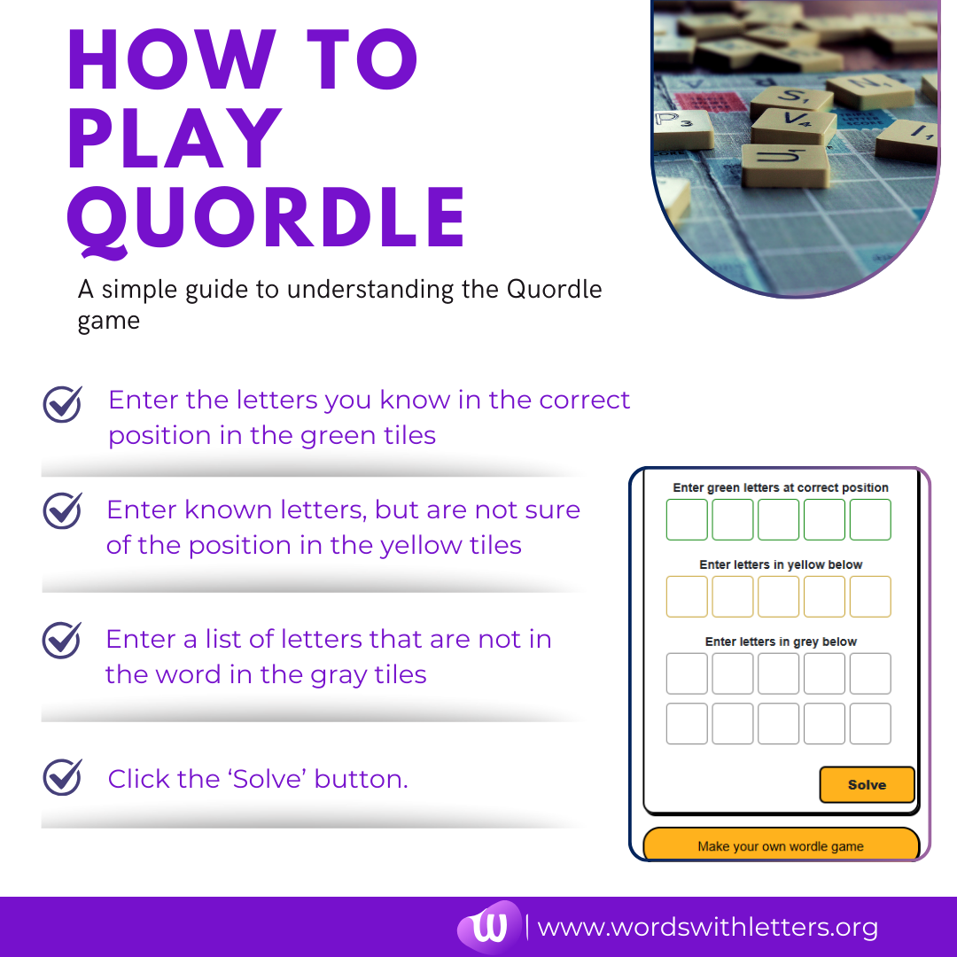 How to play quordle?