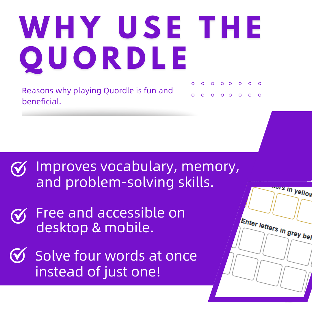 Why use the quordle?